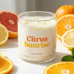 Citrus Sunrise Candle