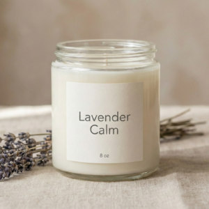 Lavender Calm Candle