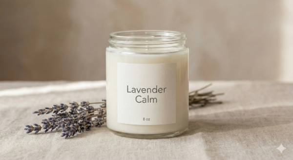 Lavender Calm Candle